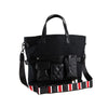 LumberUnion black tote - executive tote front