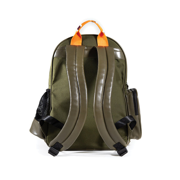 LumberUnion green backpack - urban explorer back