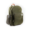 LumberUnion green backpack - urban explorer front rleft