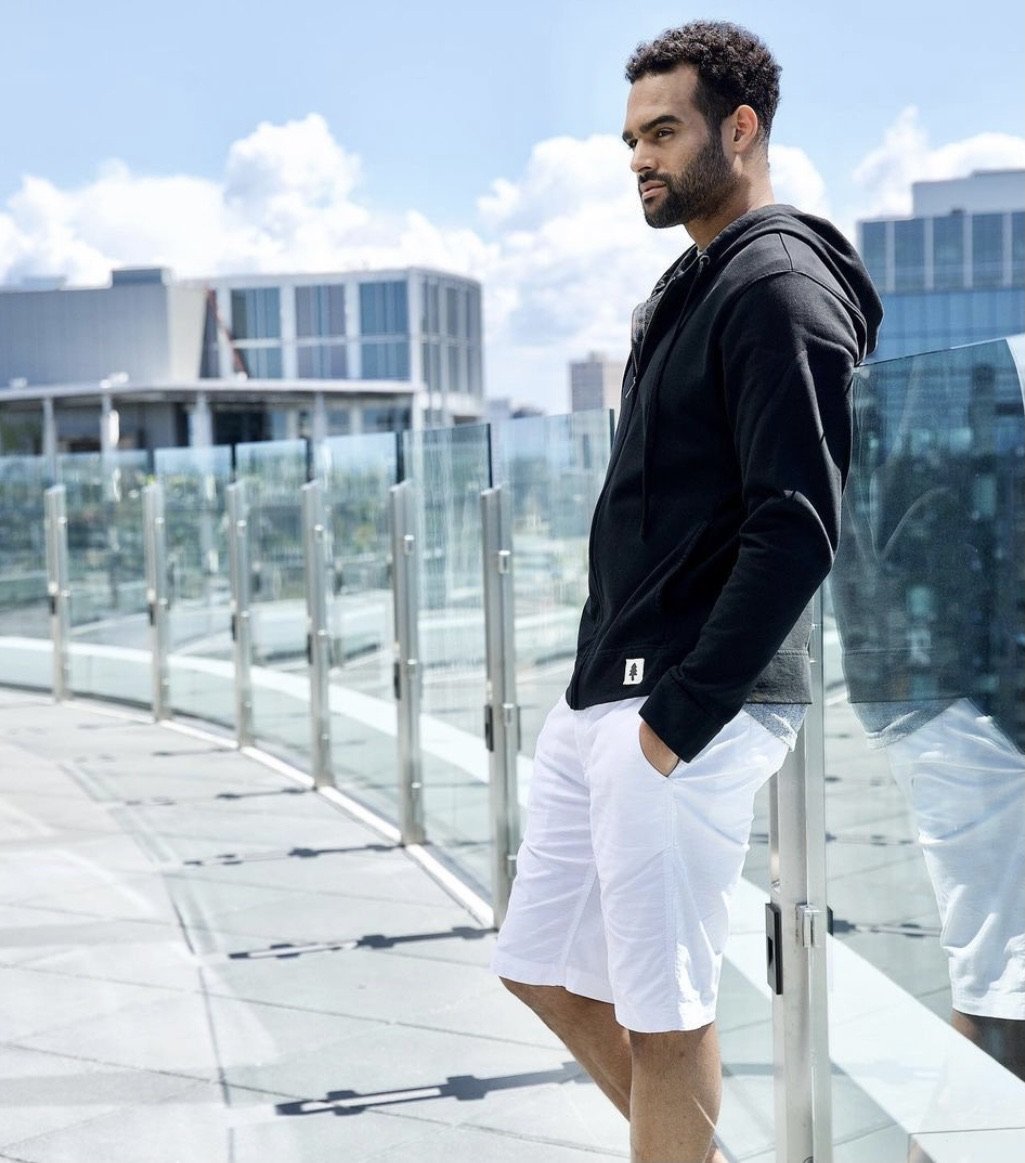 LumberUnion Men's 100% Organic Cotton French Terry Hoodie